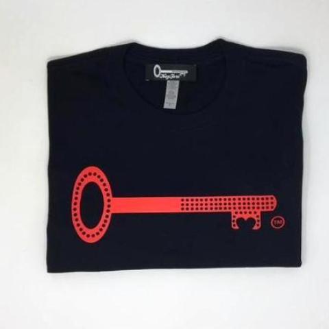 Men Tee Red Key Logo