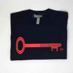 Men Tee Red Key Logo