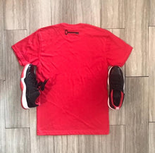 Men Tee Red w Black  Key Logo