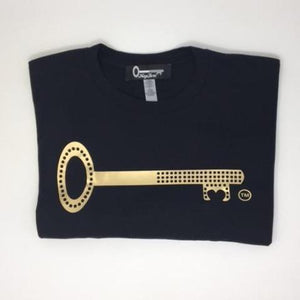 Men Tee Gold Key Logo