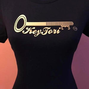 Women Original Platinum Gold Logo Tee